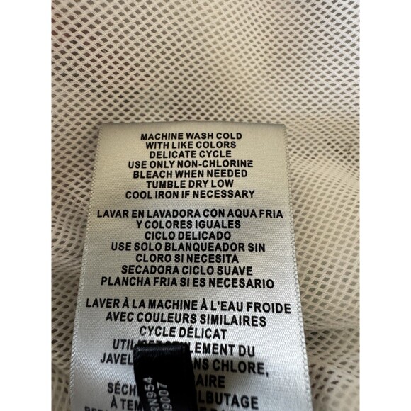 Levi’s Women Floral Windbreaker Rain Pullover L VSCO Preppy Gorpcore 90’s Retro - Picture 9 of 13